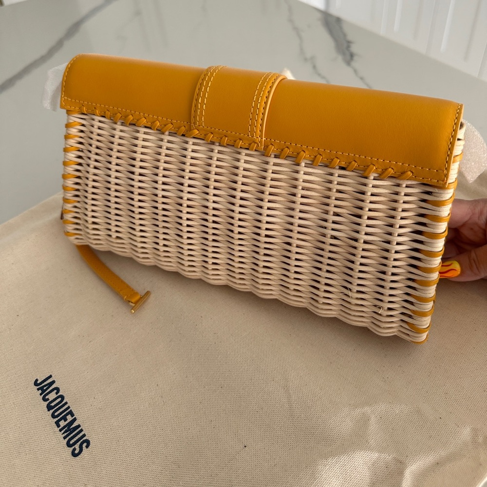 Jacquemus Le Bambino Long Osier Shoulder Bag - Picture 5 of 10